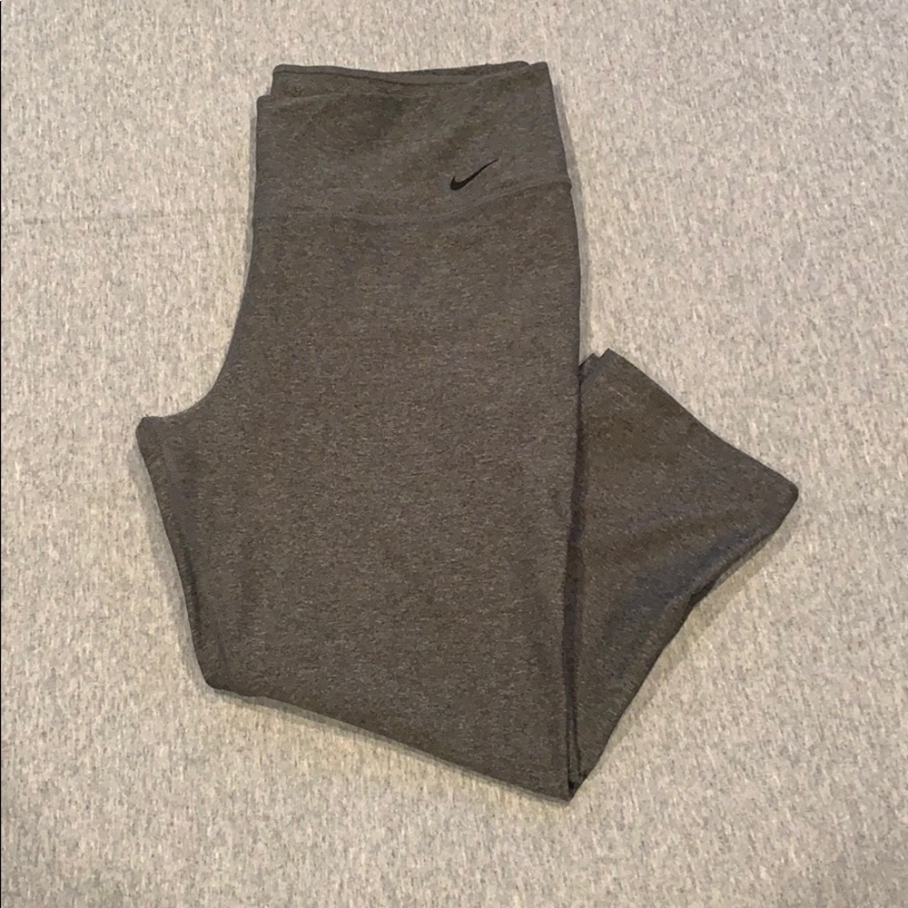 Nike Dri-Fit Grey Capri Leggings
